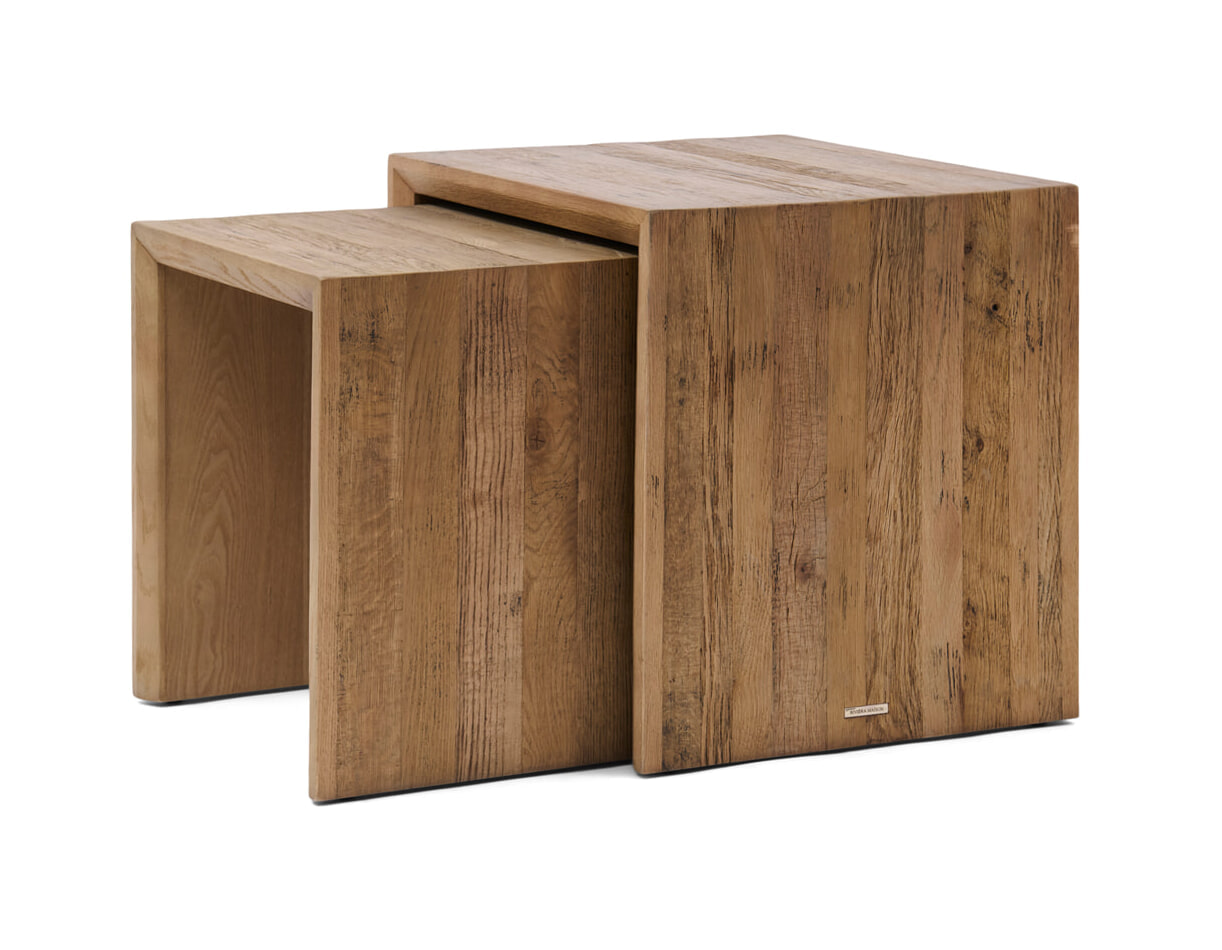 Rivièra Maison Bijzettafel Sant Mateu Eikenhout