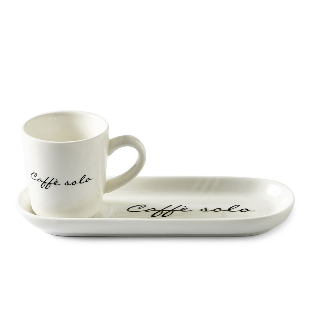 Riviera Maison Caffe Solo - Kop met schotel | Riviera Maison