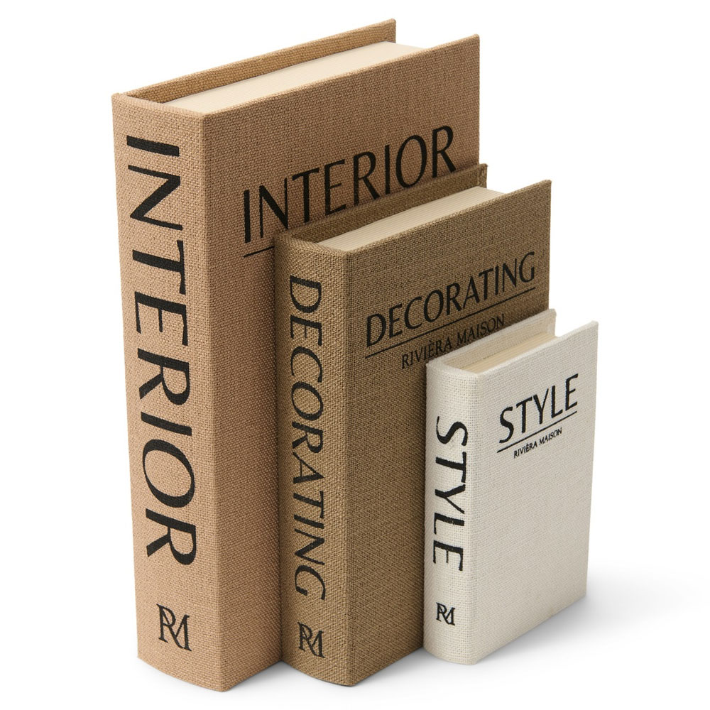 Riviera Maison Decoratieve Boeken set3 | Riviera Maison
