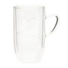 Riviera Maison Dubbelwandig glas With Love L | Riviera Maison