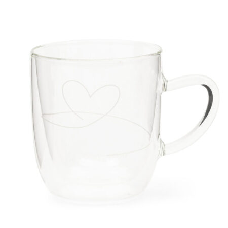 Riviera Maison Dubbelwandig glas With Love M | Riviera Maison