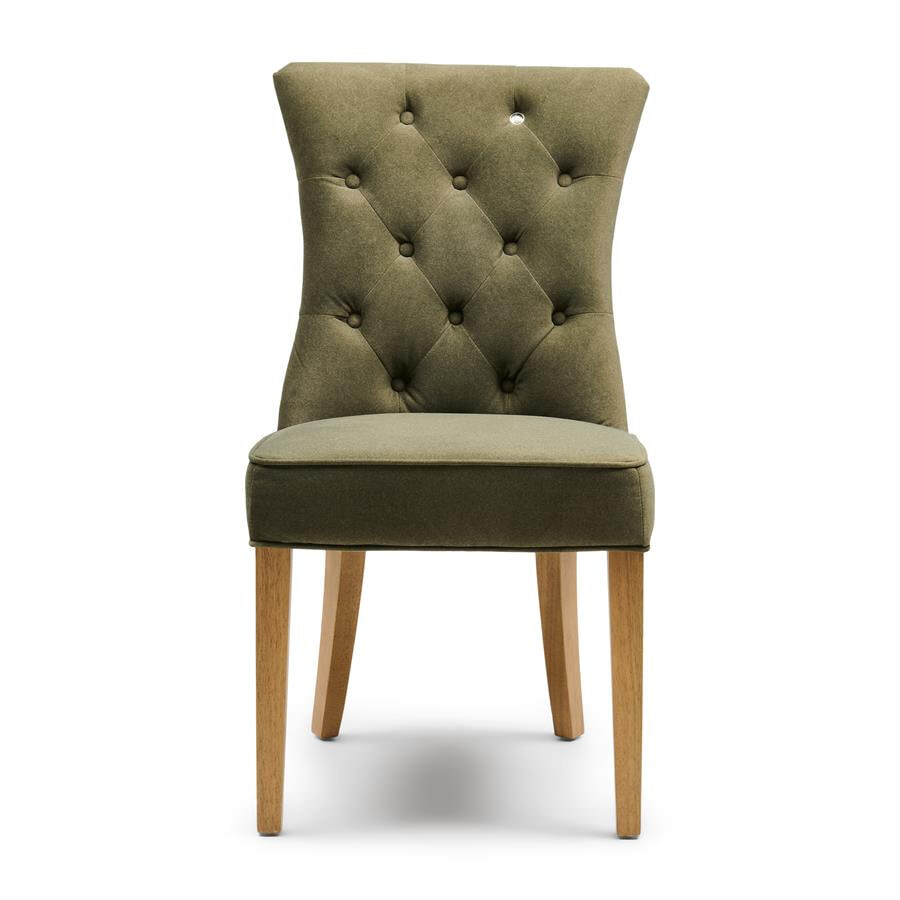 Rivièra Maison Eetkamerstoel Balmoral Mohair - Willow | Rivièra Maison