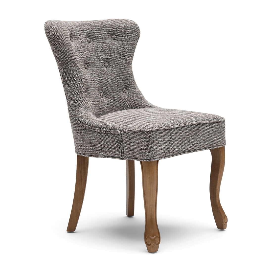 Rivièra Maison Eetkamerstoel George Chenille Jacquard - Bright Taupe | Rivièra Maison