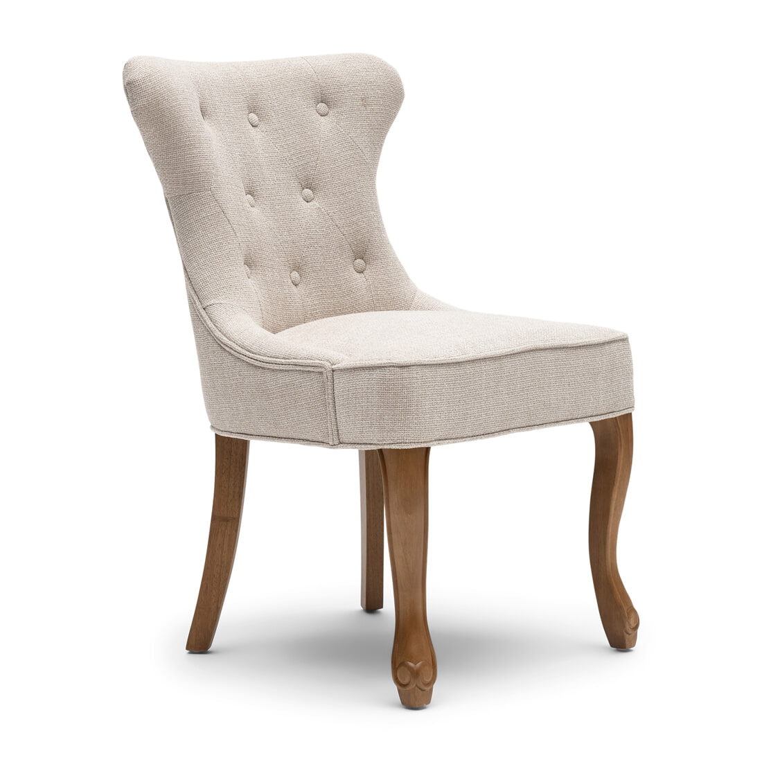 Rivièra Maison Eetkamerstoel George Chenille Jacquard - Glossy Flax | Rivièra Maison