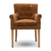 Rivièra Maison Eetkamerstoel La Scala Weave - Maroon Brown | Rivièra Maison