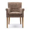 Rivièra Maison Eetkamerstoel La Scala Weave - Warm Mushroom | Rivièra Maison