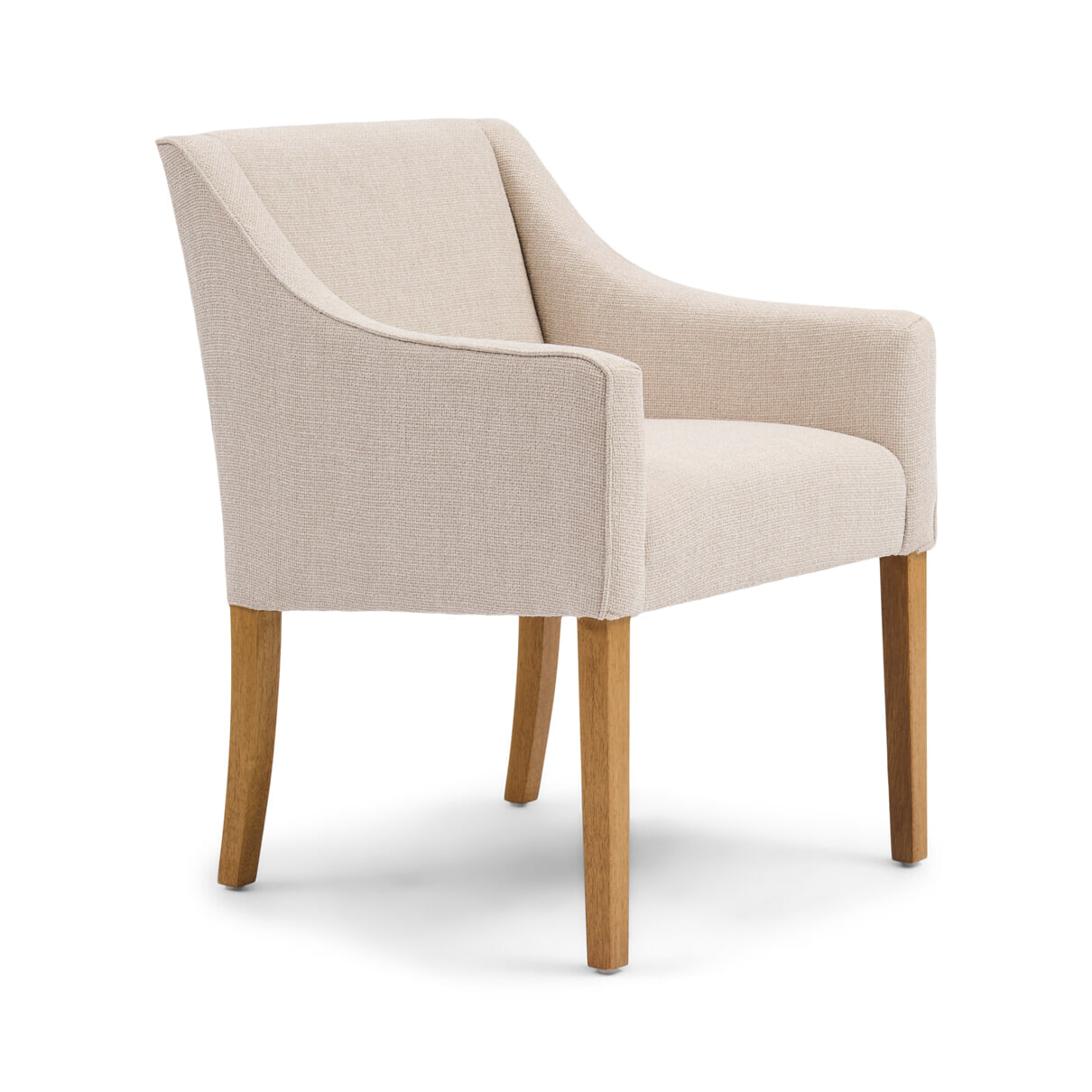 Rivièra Maison Eetkamerstoel Savile Row Chenille Jacquard - Glossy Flax | Rivièra Maison