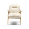Rivièra Maison Fauteuil Castello Weave stof en hout - Naturel | Rivièra Maison