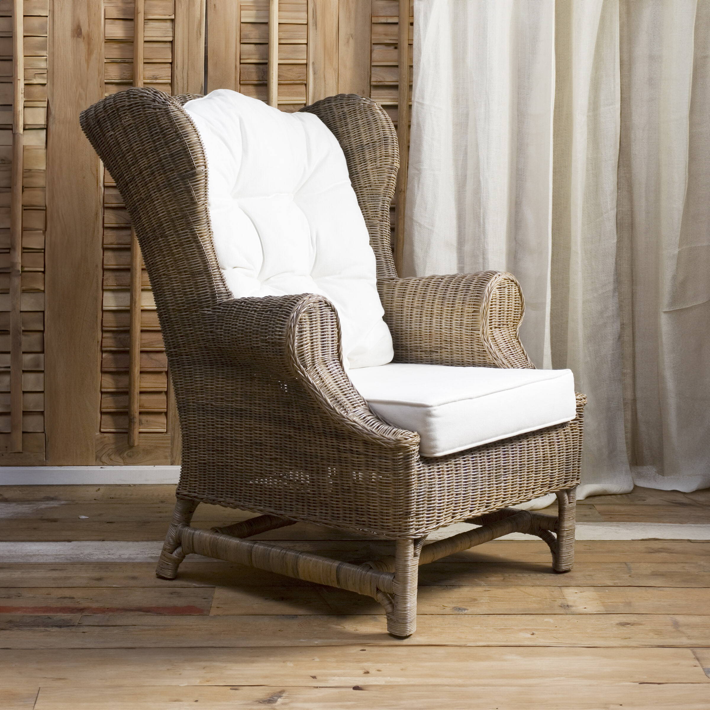 Rivièra Maison Fauteuil Nicolas - Naturel | Rivièra Maison