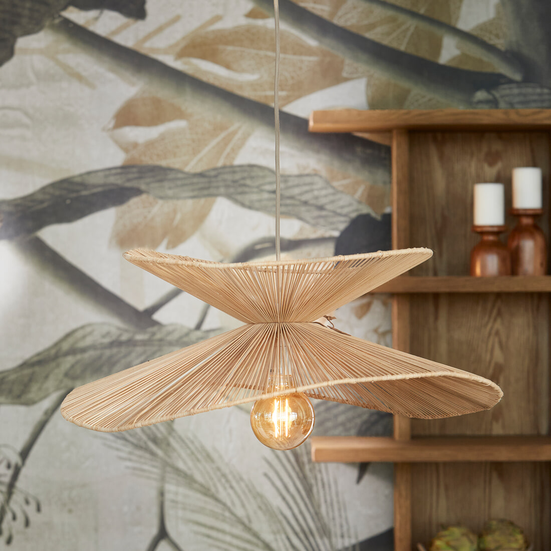 Rivièra Maison Hanglamp Bayu Riet