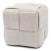 Rivièra Maison Hocker Qbic Tweed - Antique White | Rivièra Maison