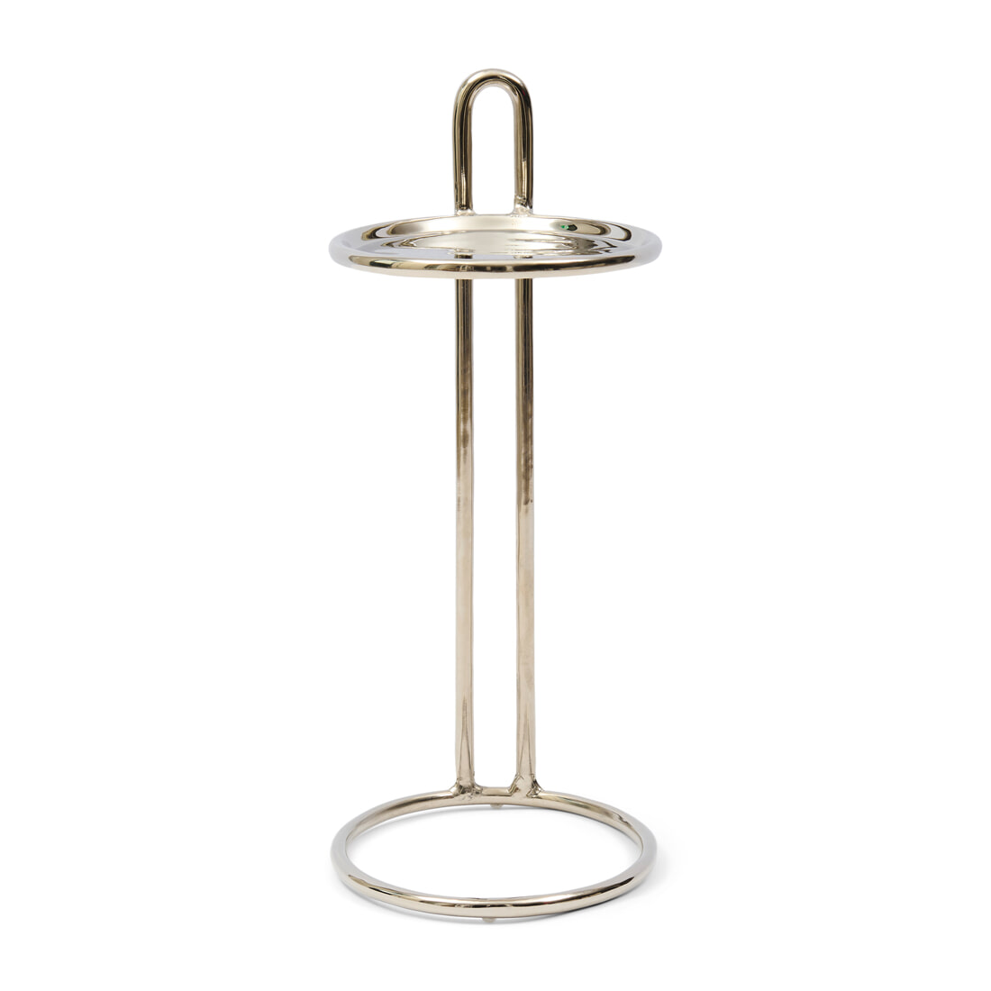 Rivièra Maison Laptoptafel Buckingham - Zilver - Rond | Rivièra Maison