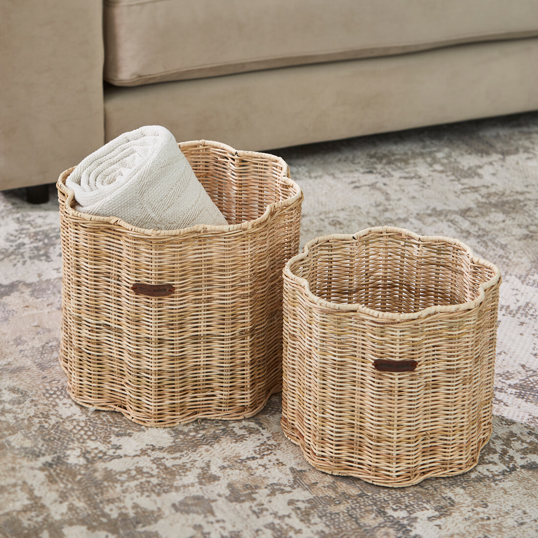 Rivièra Maison Mand Rustic Rattan Blossom Rattan Pitriet