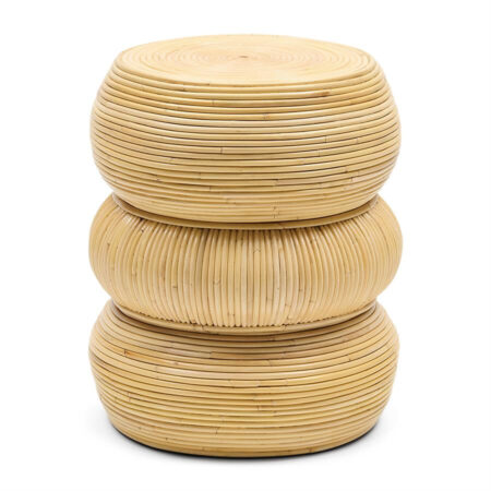 Rivièra Maison Ronde Bijzettafel Tarida Rattan