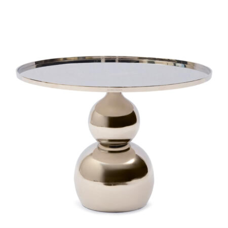 Rivièra Maison Ronde Salontafel Élysée 60cm - Zilver | Rivièra Maison