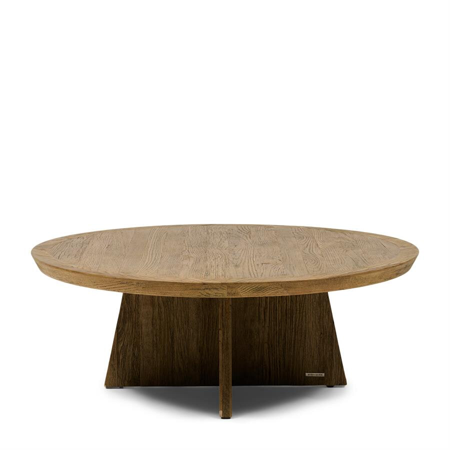 Rivièra Maison Ronde Salontafel Zermatt Eikenhout