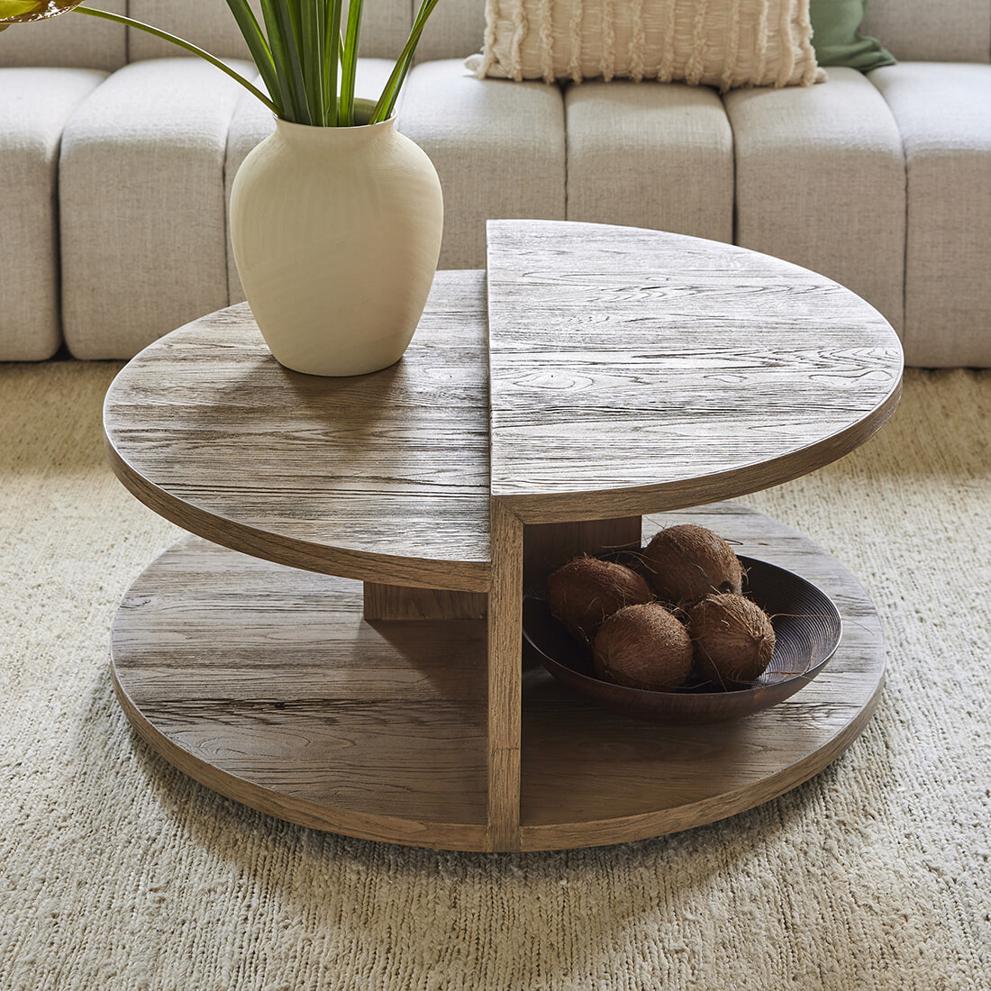 Rivièra Maison Salontafel Del Rey Eikenhout