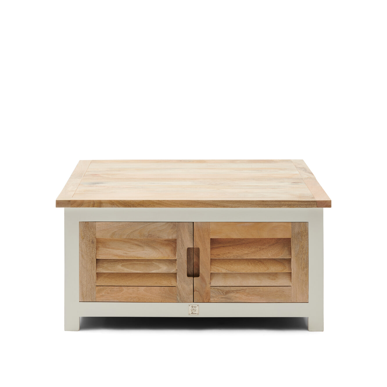 Rivièra Maison Salontafel Pacifica 90 x 90cm - White - Vierkant | Rivièra Maison