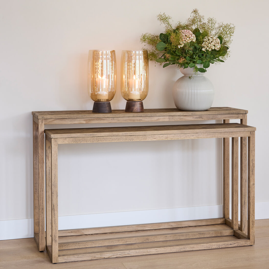 Rivièra Maison Sidetable Harbour Island Eikenhout
