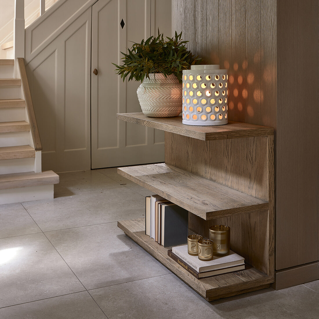 Rivièra Maison Sidetable Vermont Eikenhout