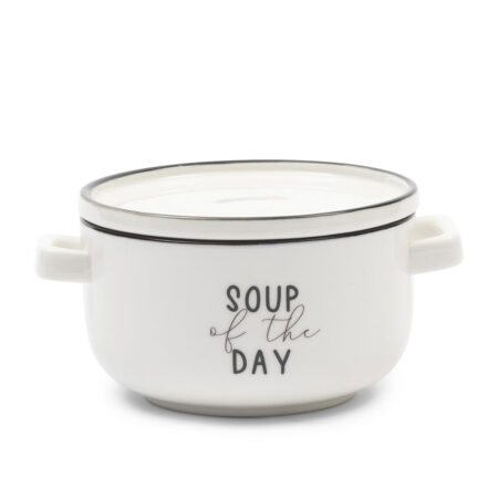 Riviera Maison Soepkom met plate My Favourite | Riviera Maison