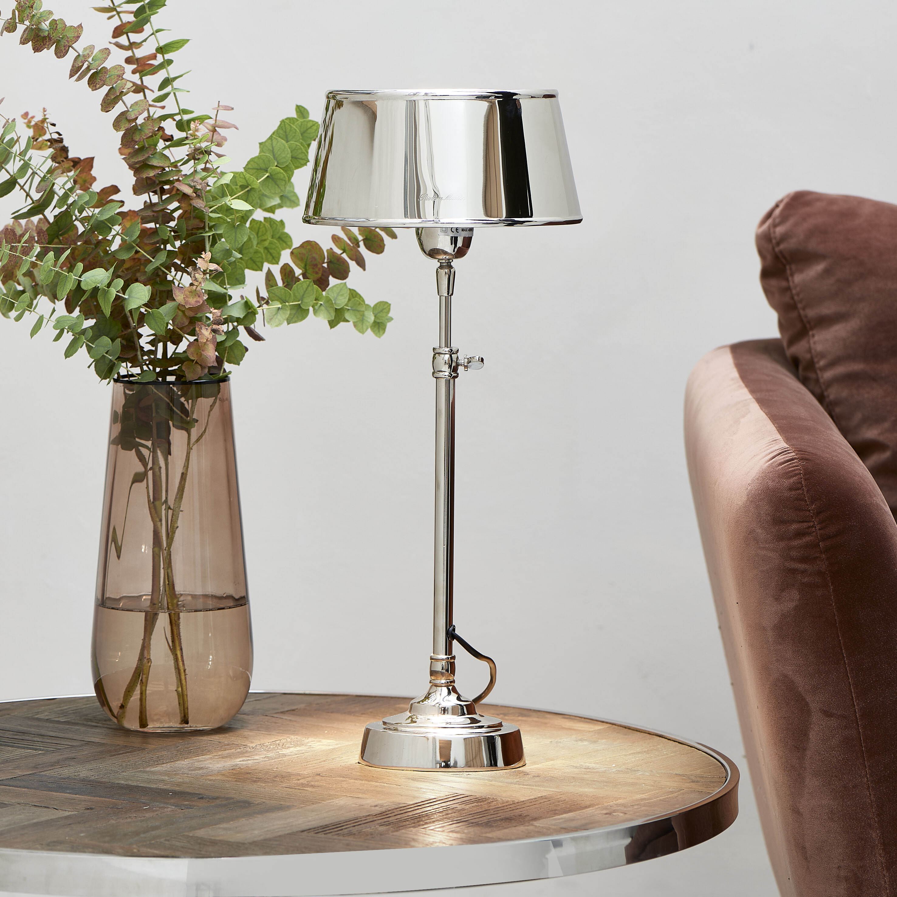 Rivièra Maison Tafellamp Hampton - Zilver | Rivièra Maison