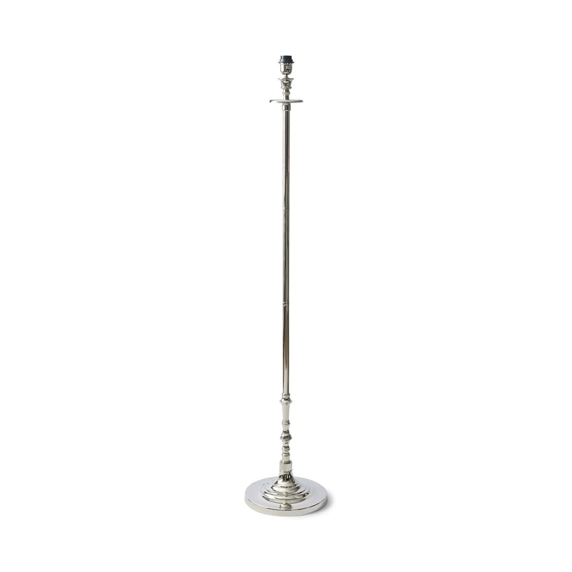 Rivièra Maison Vloerlamp LHotel 155cm - Zilver (excl. kap) | Rivièra Maison