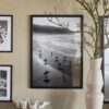 Rivièra Maison Wall Art Salt Wave 70 x 100cm - Zwart / wit | Rivièra Maison