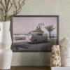 Rivièra Maison Wall Art Sunset Cruiser 85 x 65cm - Bruin | Rivièra Maison