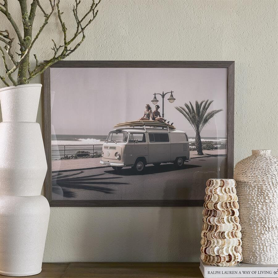 Rivièra Maison Wall Art Sunset Cruiser 85 x 65cm - Bruin | Rivièra Maison
