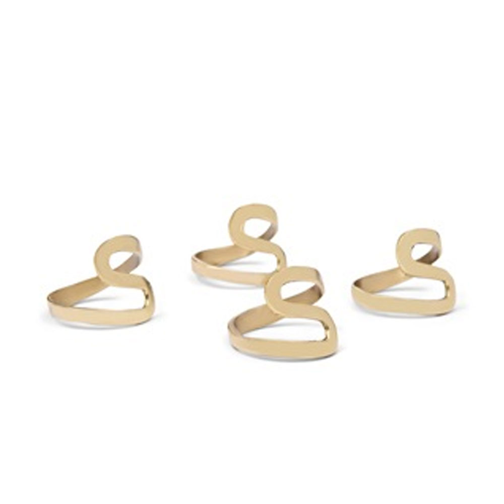 Riviera Maison servetten ring 4 stuks | Riviera Maison
