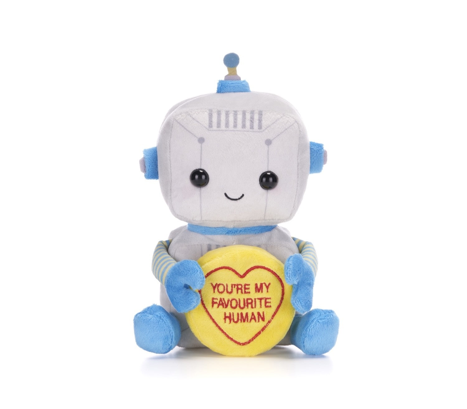 Robot knuffel - You're my favourite human - 18 cm | Love Hearts
