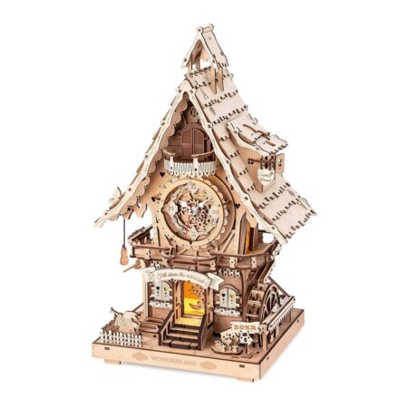 Robotime 3D Houten Puzzel Cuckoo Clock | Robotime