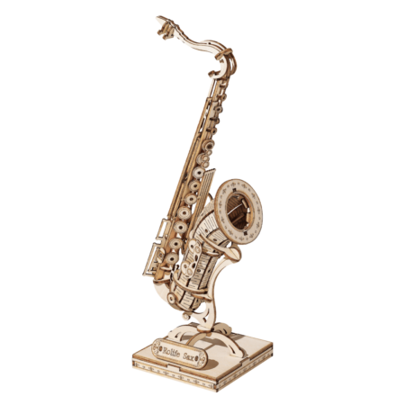 Robotime 3D Houten Puzzel Muziekinstrument Saxophone | Robotime