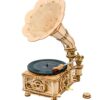 Robotime Bouwpakket Platenspeler Rokr | Robotime