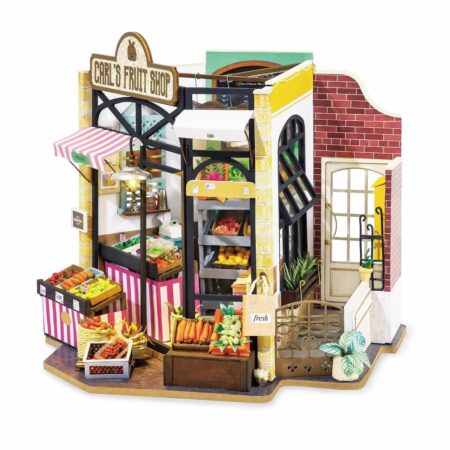Robotime Carls fruit shop poppenhuis | Robotime