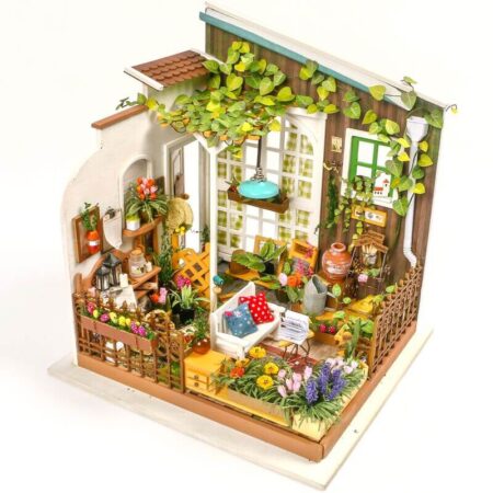 Robotime houten bouwpakket Millers's Flower House | Robotime
