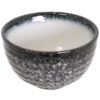 Robuuste Chinese Kom - Tajimi - Grijs/Wit Marmer Effect - 350ml 11x6.5cm | Tokyo Design Studio