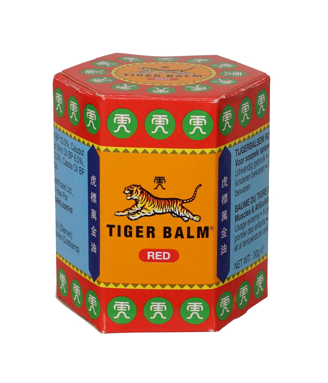 Rode Tijgerbalsem - Massagebalsem Extra Sterk - 30g | Geen Merk