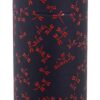 Roestvrij Stalen Theeblik Dragonfly - Zwart met Rode Libellen - 200gr 7.6x15.5cm | Tokyo Design Studio