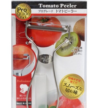 Roestvrijstalen Tomaat Dunschiller - Tokyo Design Kitchen - 13 x 5.4 x 1cm | Tokyo Design Studio