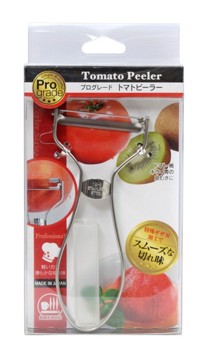 Roestvrijstalen Tomaat Dunschiller - Tokyo Design Kitchen - 13 x 5.4 x 1cm | Tokyo Design Studio