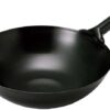 Roestvrijstalen Wok Zwart - Tokyo Design Kitchen - 36cm | Tokyo Design Studio