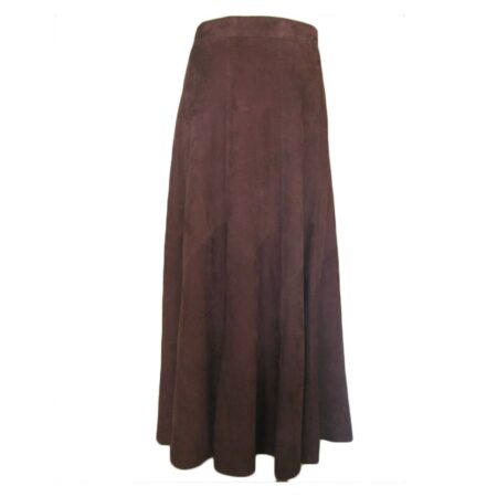 Rok Panel Skirt Bruin | Anna Lascata