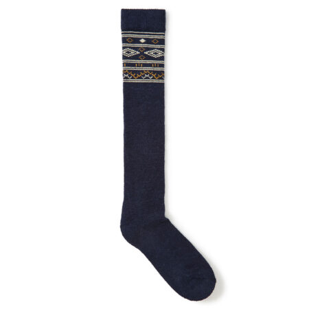 Rolestown alpaca sokken Navy Long | Dubarry