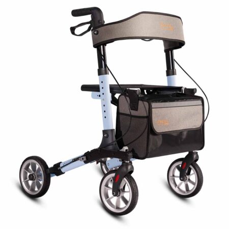 Rollator 3-Motion | 3 dubbel opvouwbaar | Kies uw kleur : Blauw | Excel | Excel