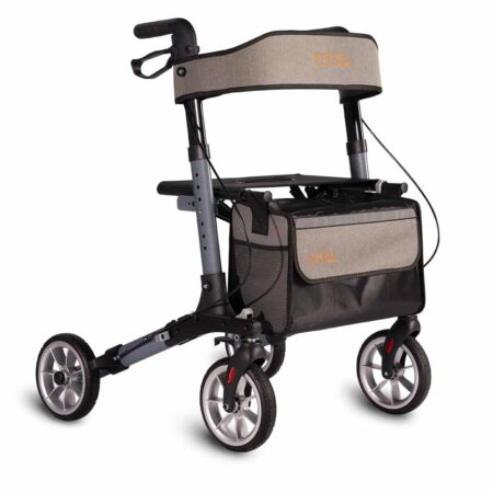 Rollator 3-Motion | 3 dubbel opvouwbaar | Kies uw kleur : Grijs | Excel | Excel