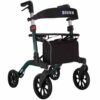 Rollator Brooklyn PU dubbel opvouwbaar met zachte banden | Qunn | Qunn