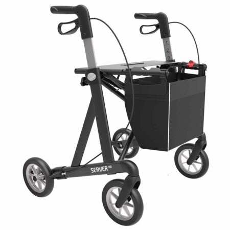 Rollator Server HD Comfort met SOFT wielen (8