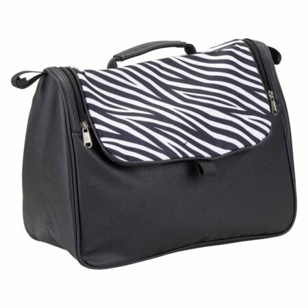 Rollatortas skai leer met motief en ritssluiting | Maak een keuze : Zebraprint | ThuiszorgwinkelXL